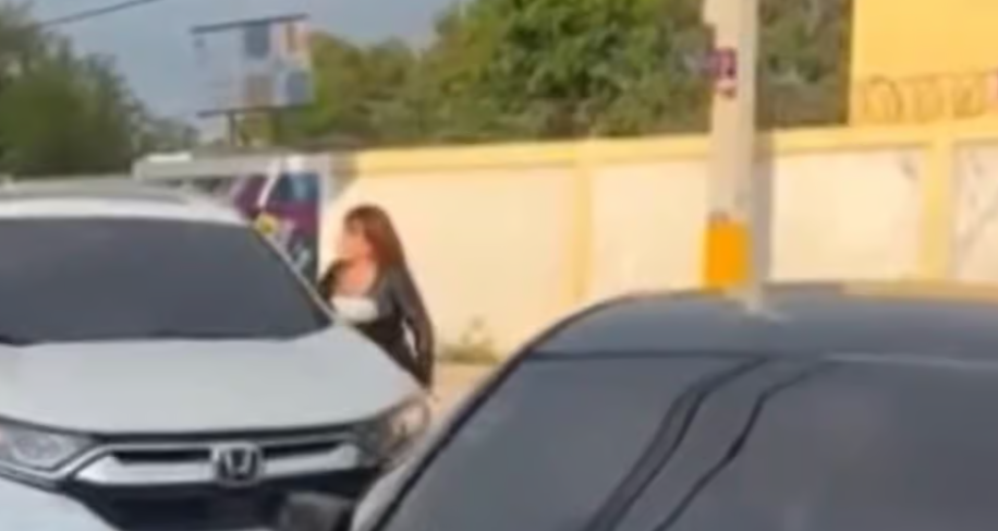 Mujer llego de USA