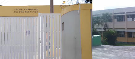 La escuela Ema Balaguer.