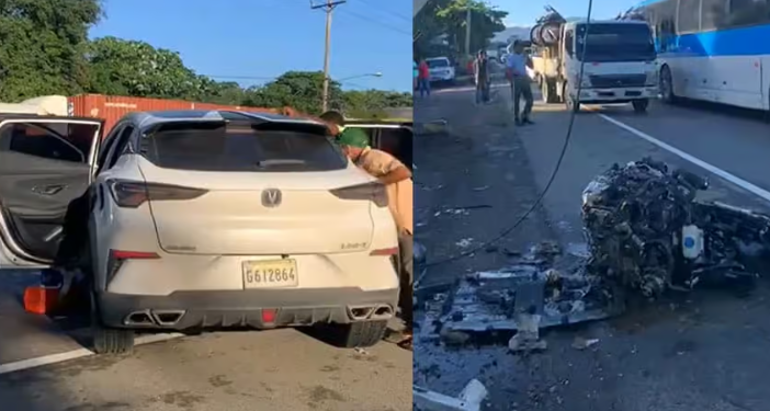 Accidente en Bonao Aut. Duarte