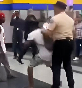 En el Metro de Santo Domingo