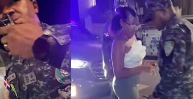 A una mujer en Monte Plata