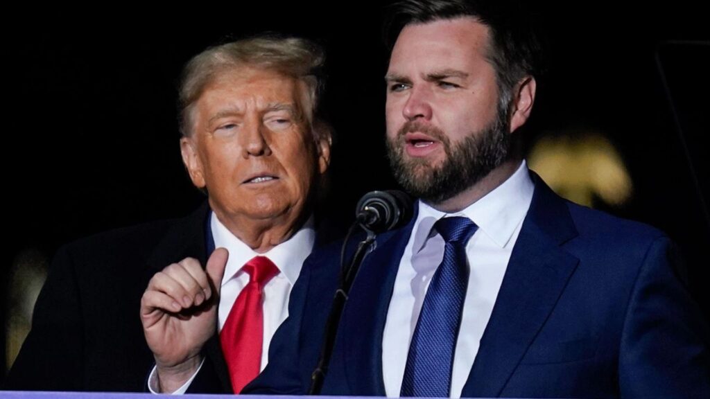 Detienen hombre por amenazar de muerte a Trump y Vance en internet