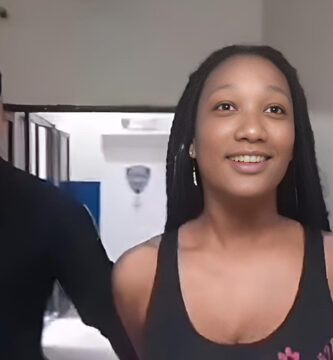 La joven Goza en La Vega
