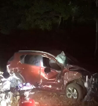 Accidente en Río Piedra en Gaspar Hernández