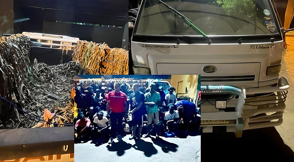 Un camión en Valverde