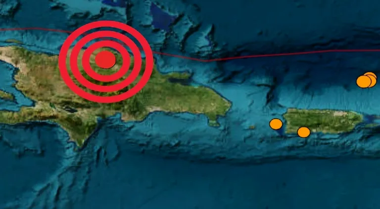 Sismo de magnitud 5.8