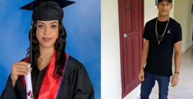 Amairis Darleni Alcántara Javier y Luis Felipe Agueda Peguero