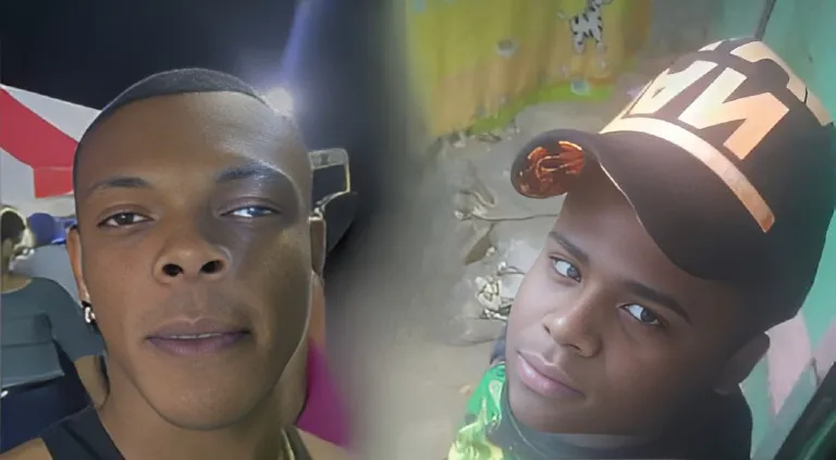 Yona Clarens y el joven Antonio Enmanuel Bonilla
